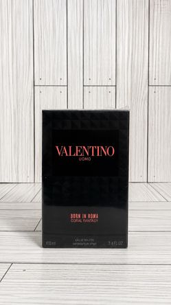 Valentino Uomo Born In Roma Coral Fantasy 3.4oz (100ml) Brand New