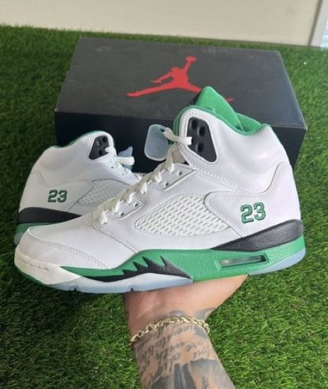 Jordan 5 Retro Lucky Green 