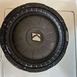 Kicker 12” Subwoofer