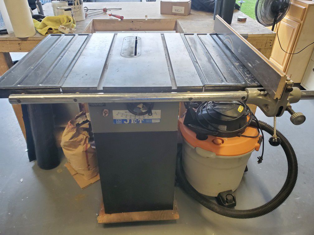 10" JET table saw