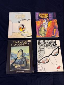 The Far Side Gallery books 1-4