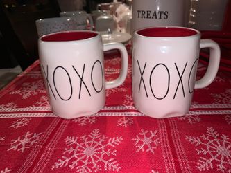 Rae Dunn coffee mugs