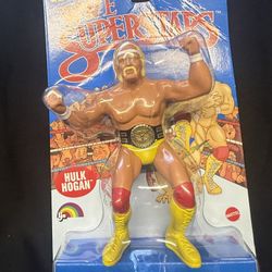 WWE LJN MATTEL SUPERSTARS HULK HOGAN 8" ACTION FIGURE 1980s RETRO
