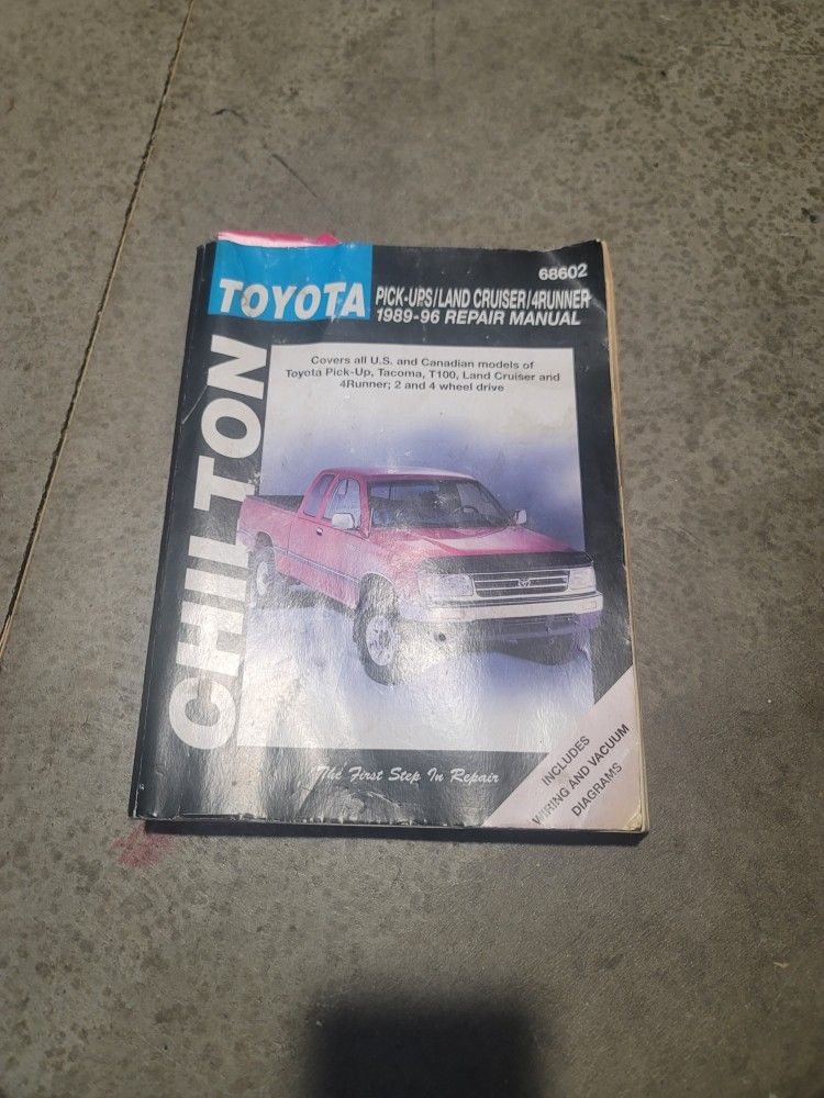 Toyota Truck Repair Manual