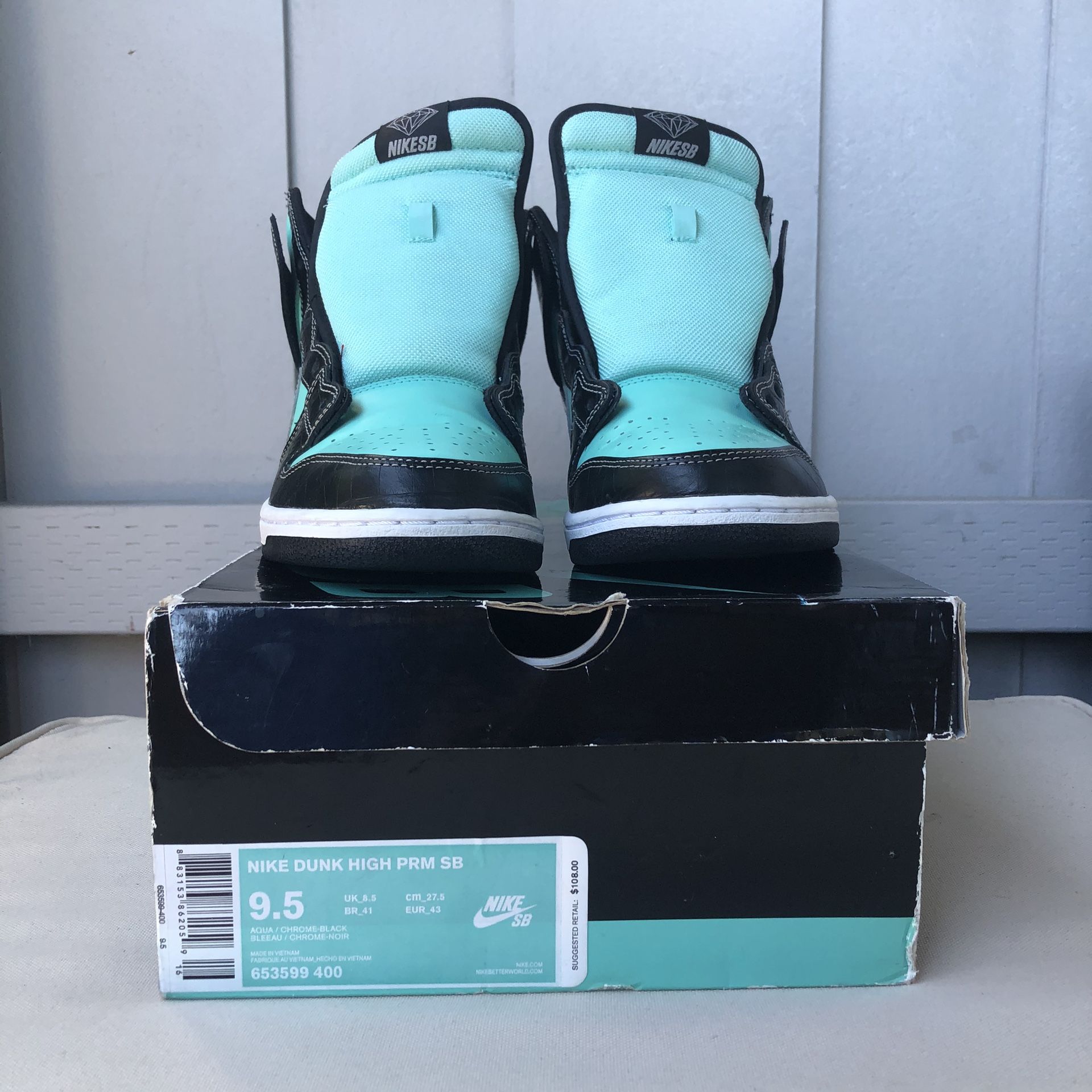 Nike Dunk SB Diamond Supply (Tiffany)