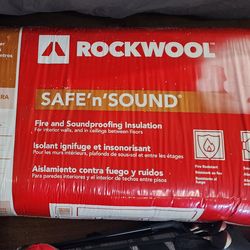 ROCKWOOL Safe'n'Sound stone wool batt insulation