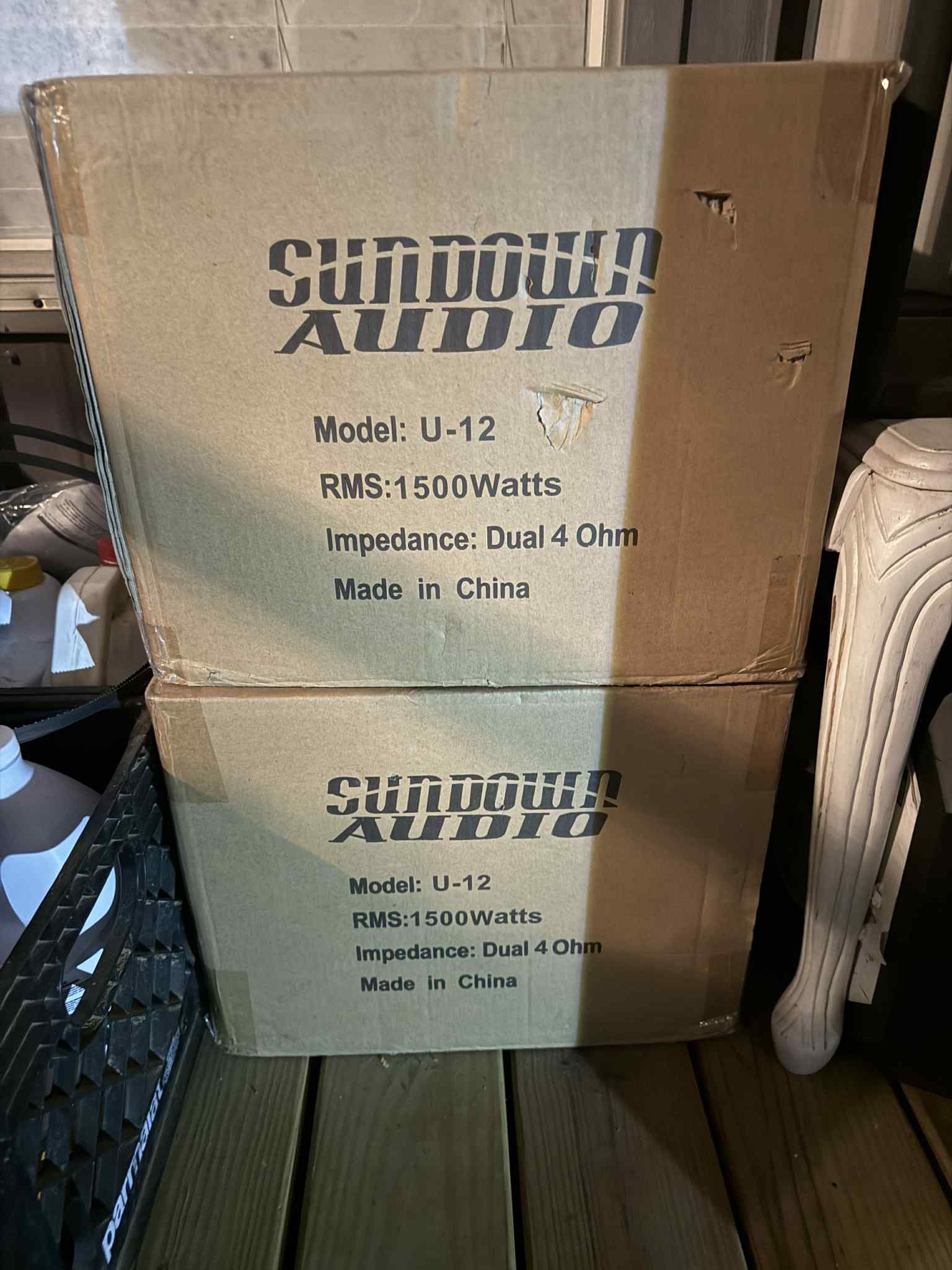 Sundown Audio 12 Inch Speakers (1500W)