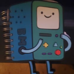ADVENTURE TIME BEEMO NOTEBOOK/EARRINGS 