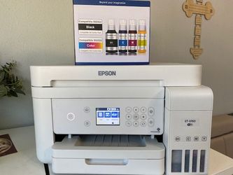 Epson EcoTank ET-3760 Wireless Printer + FREE New Ink Box