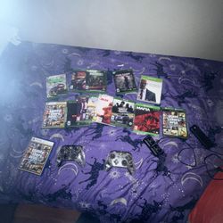 Games with controller. 50 or offer best price!