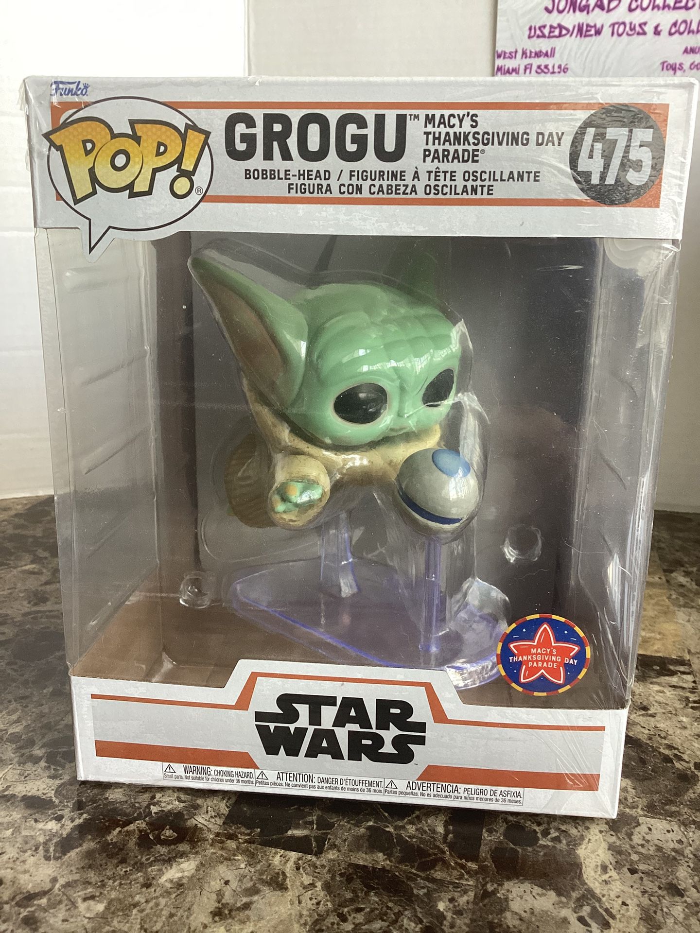 Star Wars Grogu Macys Parade Float Pop
