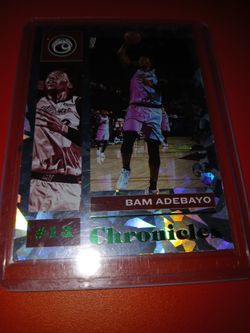 Bam Adebayo Panini Chronicles Basketball Card #13