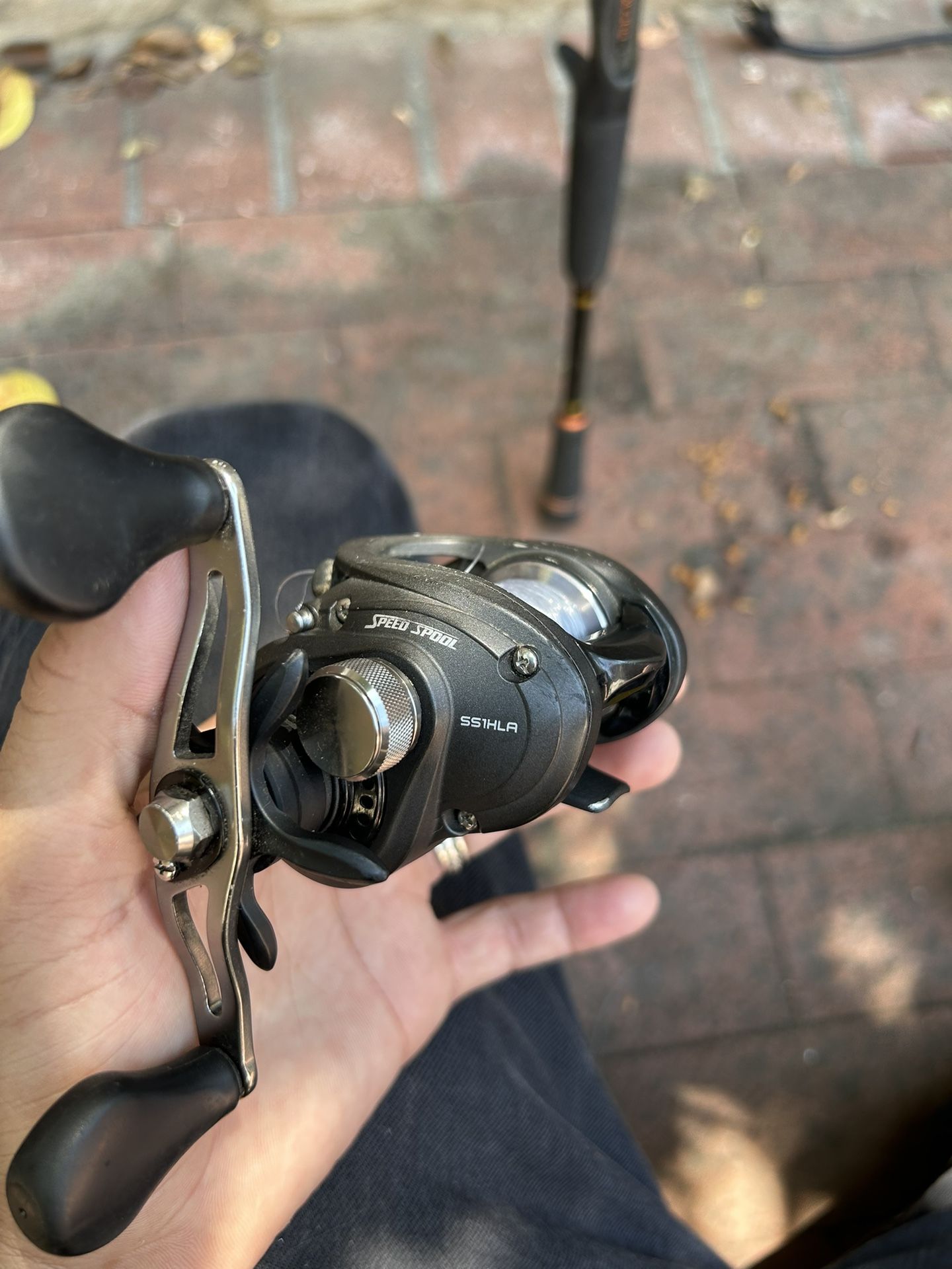 Bait Caster With Rod Combo