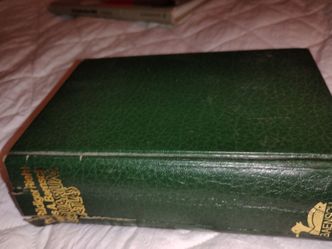 Vintage fish encyclopedia book fair