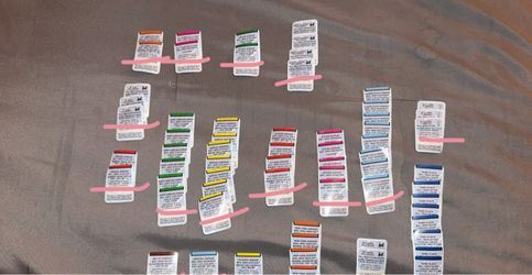McDonalds Monopoly Game BLURRY BUT SEE DESCRIPTION FOR MORE DETAILS!!!