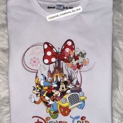 Custom made  shirt 🏰💖 Message me if you want to order your custom shirts for any occasion.