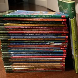 Magic Tree House Paperback Book Set (Total of 28 books including #52 Hardback) 