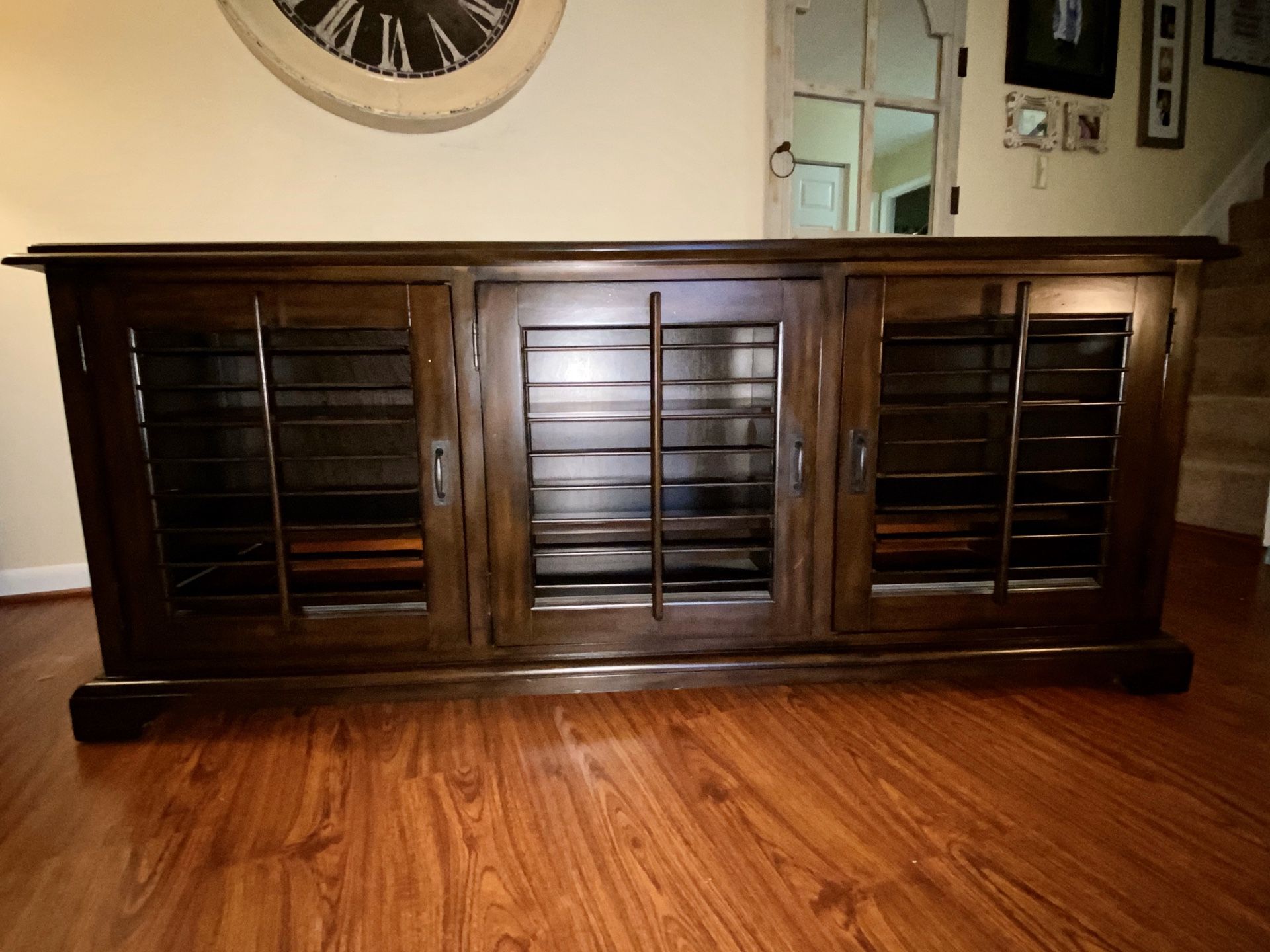 Pottery Barn Shutter Media Console