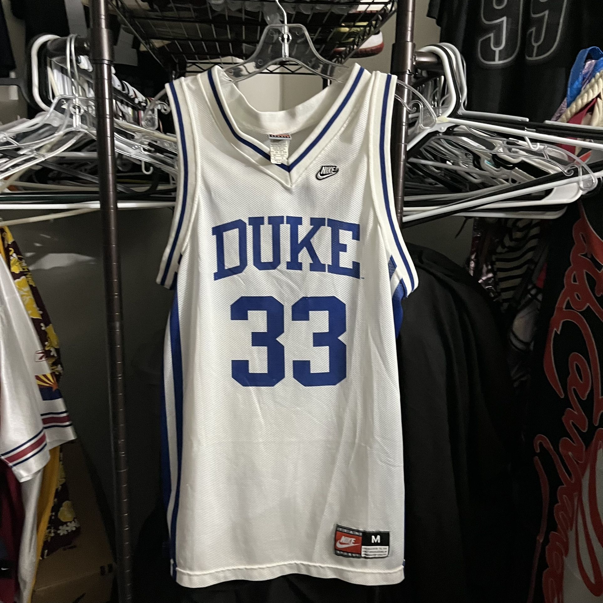 Duke Grant Hill Vintage Nike Jersey Medium