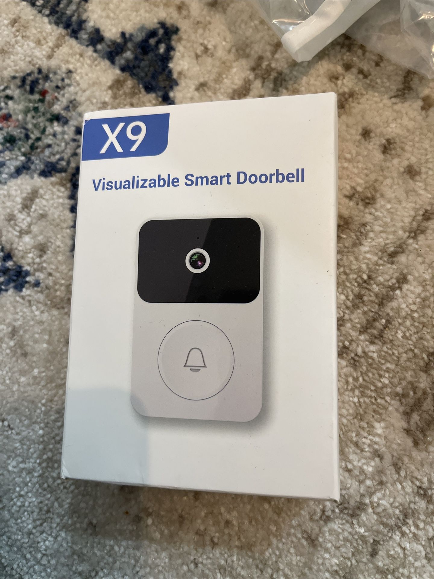 Video Doorbell Camera X9 Smart Remote Intelligent Visual Doorbell With Voice Change HD Night Vision Auto Capture Cloud Storage