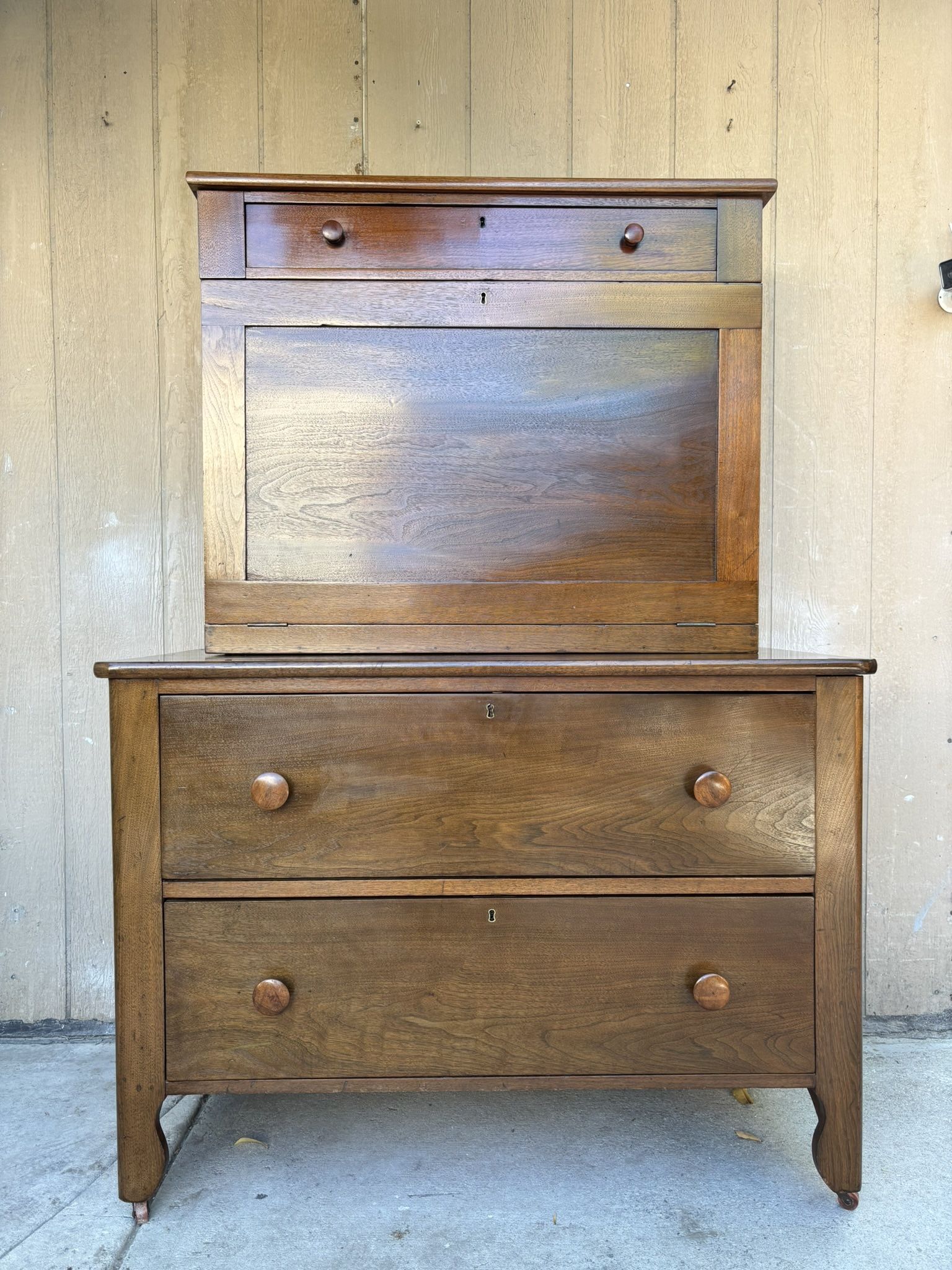Gorgeous antique secretary desk