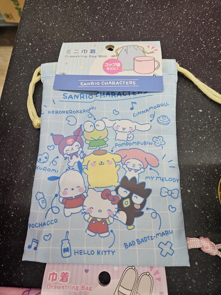 Sanrio Drawstring Mini Bags