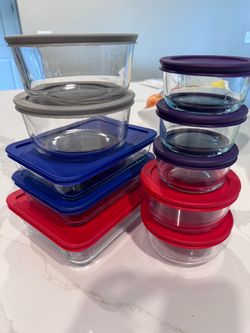 Pyrex Glass Food Storage Container Set