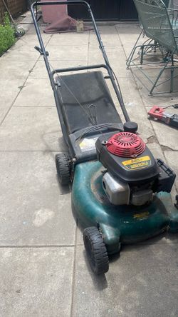 Yard man lawnmower
