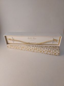 Stella Rose London 18k Gold Plated Tennis Bracelet for Sale in Kirkland WA OfferUp