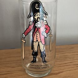 70s McDonalds CAPTAIN CROOK Drinking Glass Collectible