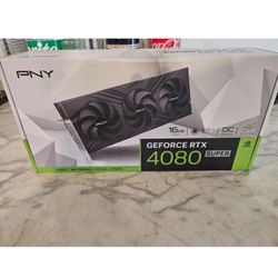 PNY RTX 4080 Super Verto Overclocked 16gb Graphics Card With Triple Fans 
