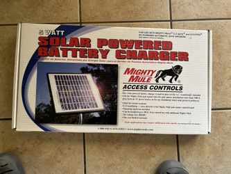 Mighty Mule Solar Panel Battery Charger (brand New)