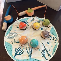 Magnetic Wood Fishing Game 