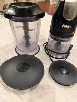 Ninja Blender Set with Cups and Lids