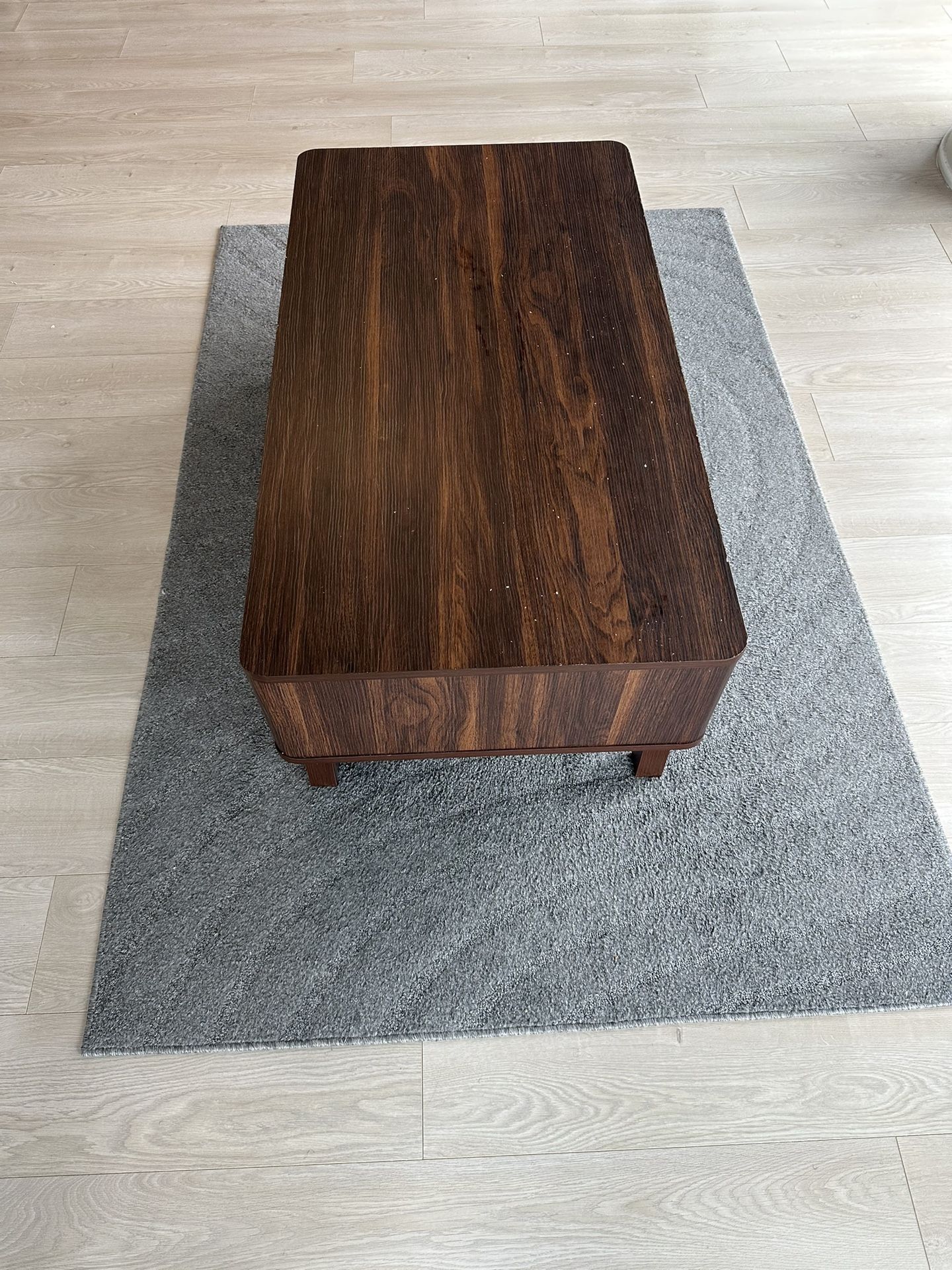 Coffee Table And Rug