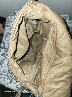 Woven Straw Tote Bag