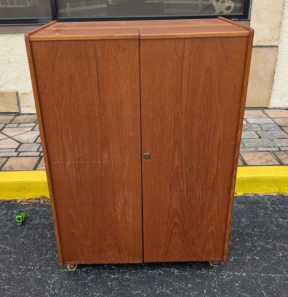 Mid Modern Century Folding Magic Box Desk