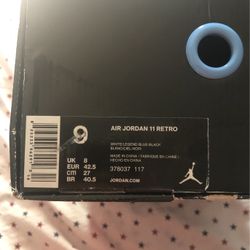 Jordan 11 Legend Blue 