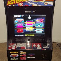 Arcade1up Partycade Asteroids Mini Arcade 8 Games Tempest Gravitar Warlords Lunar Lander!