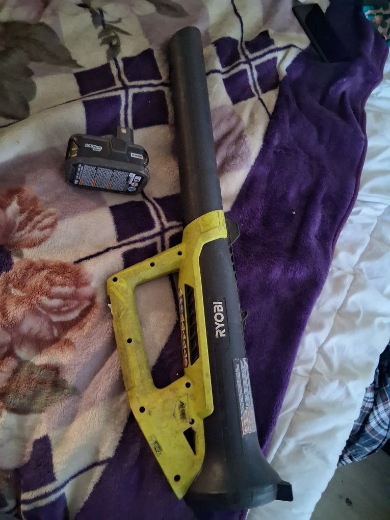 Ryobi And Battery 