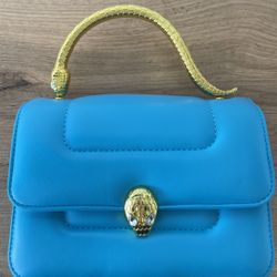 Bvlgari Bag Luxury Leather Purse 