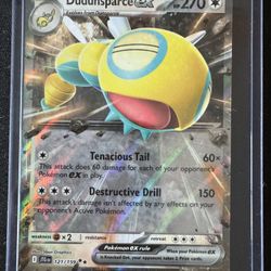 Dudunsparce EX Pokemon Card - JTG 121/159