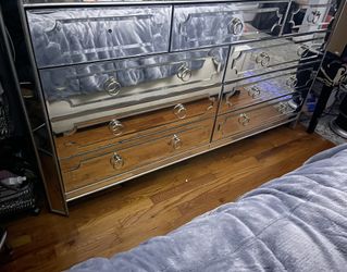Mirrored Dresser