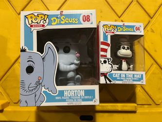 Funko Dr. Seuss Lot Cat In The Hat, Horton 08 Pop! Books Vinyl toys