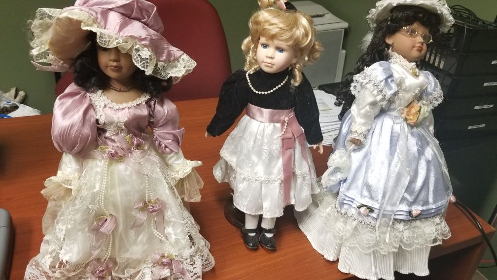 Porcelain dolls