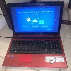 15.6” Acer Aspire 5(contact info removed) Wind 10 500gb HDD 4GB Ram Laptop 