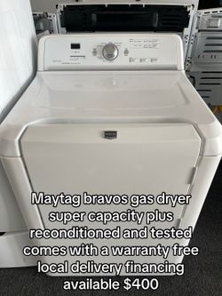 Maytag Bravos Gas Dryer