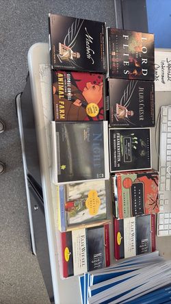 Classic Literature Audiobook & Book Lot