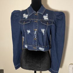 Denim Jacket /size Small/NEW/women/teen
