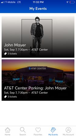 John Mayer tickets